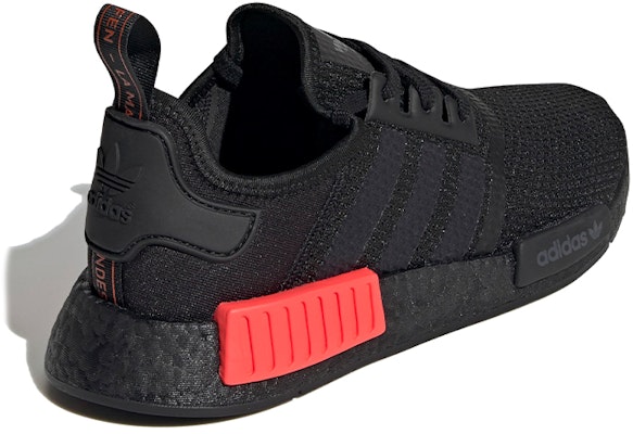 阿迪达斯NMD_R1 '黑色日红' 2020款 FV8162 Shop 阿迪达斯NMD_R1 '黑色日红' 2020款 FV8162
