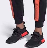 Sizing 阿迪达斯NMD_R1 '黑色日红' 2020款 FV8162
