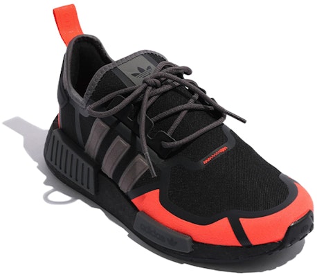 adidas NMD_R1 'Black Solar Red' GZ9274 Lookbook adidas NMD_R1 'Black Solar Red' GZ9274