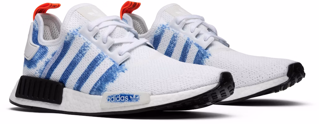 Nmd r1 white bold blue best sale