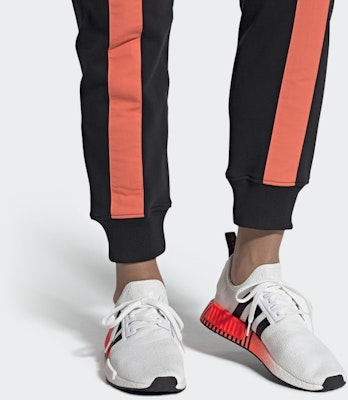 adidas NMD_R1 'Glitch - White Solar Red' FV3648 Details for adidas NMD_R1 'Glitch - White Solar Red' FV3648