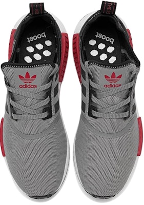 adidas NMD_R1 'Kelabu Scarlet' FV3856 Lookbook adidas NMD_R1 'Kelabu Scarlet' FV3856
