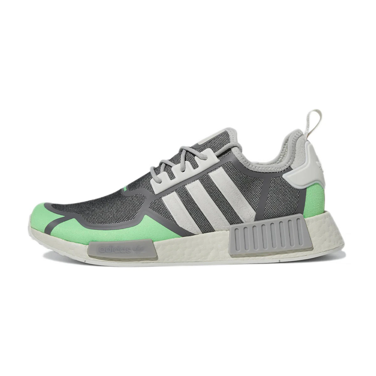 Beli adidas NMD_R1 'Grey Screaming Green' GZ9275 Novelship
