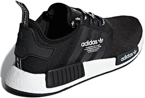 Shop adidas originals NMD_R1 Logo Pack 緩震防滑 低筒 運動休閒鞋 男女同款 黑白
