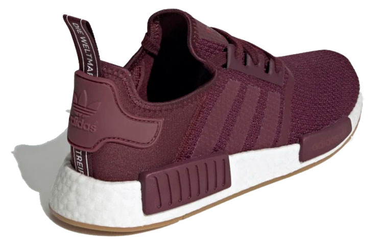 Lookbook adidas NMD_R1 'Maroon Gum' Lelaki Perempuan Kasut Sneakers EG2937