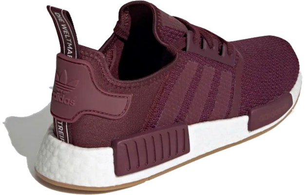 adidas NMD_R1 'Maroon Gum' Lelaki Perempuan Kasut Sneakers EG2937 Lookbook adidas NMD_R1 'Maroon Gum' Lelaki Perempuan Kasut Sneakers EG2937