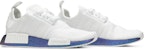 adidas NMD_R1 'Metallic Blue Boost' Lelaki Perempuan Sneakers FV5344