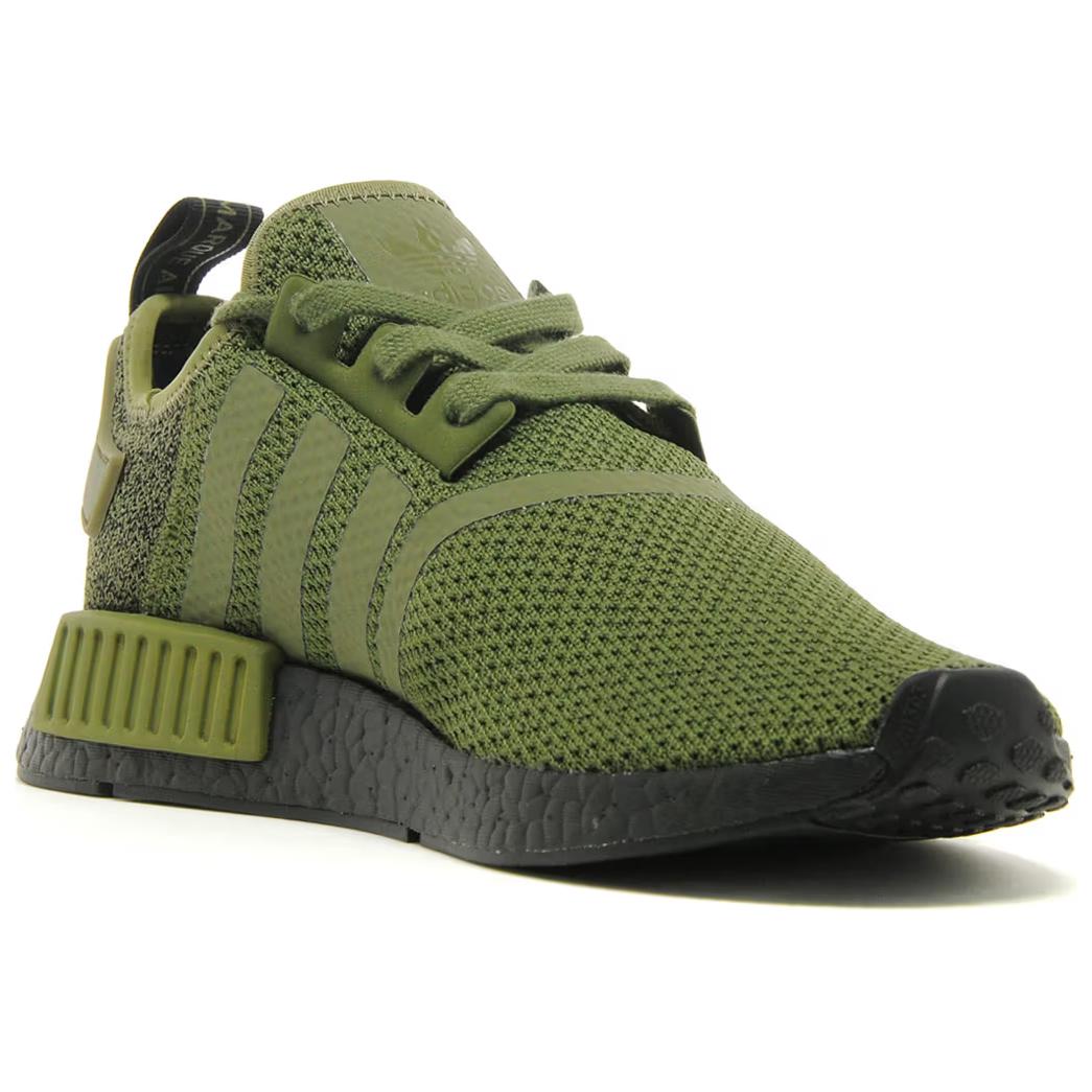 Shop adidas NMD_R1 'Olive Black' AQ1246