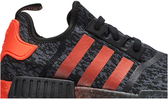 Nmd r1 solar red top black