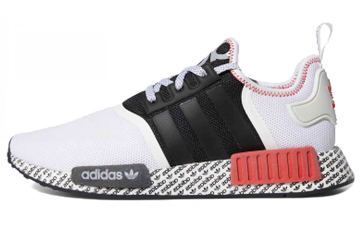 adidas NMD_R1 'Print Boost - White Black Red' FV7848
