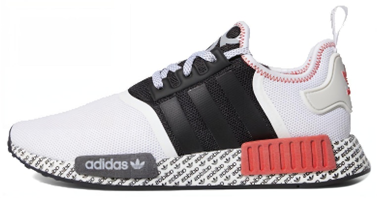 adidas NMD_R1 'Print Boost - White Black Red' FV7848 Buy adidas NMD_R1 'Print Boost - White Black Red' FV7848