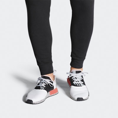 adidas NMD_R1 'Print Boost - White Black Red' FV7848 Details for adidas NMD_R1 'Print Boost - White Black Red' FV7848