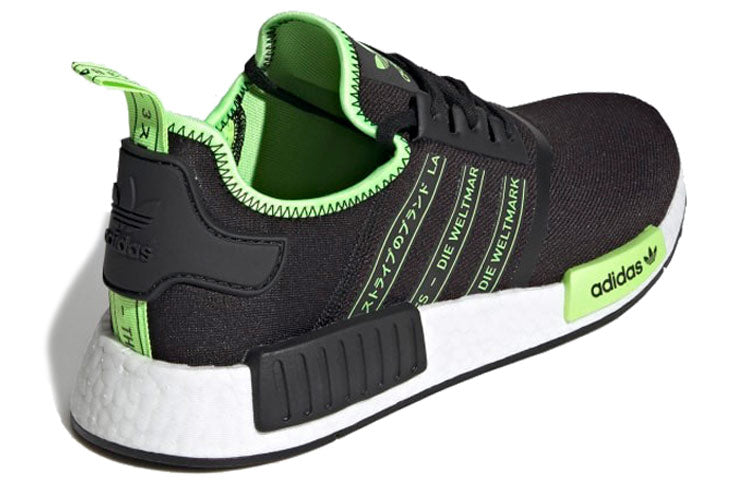 Lookbook adidas NMD_R1 'Serial Pack - Negro y Verde Señal' FX1032