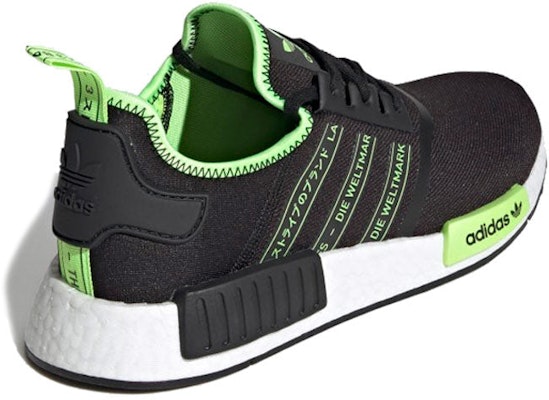 adidas NMD_R1 'Serial Pack- Black Signal Green' FX1032 Lookbook adidas NMD_R1 'Serial Pack- Black Signal Green' FX1032