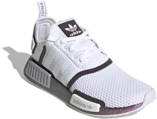 adidas NMD_R1 'White Tech Purple' FZ0035 Lookbook adidas NMD_R1 'White Tech Purple' FZ0035