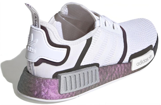 adidas NMD_R1 'White Tech Purple' FZ0035 Shop adidas NMD_R1 'White Tech Purple' FZ0035