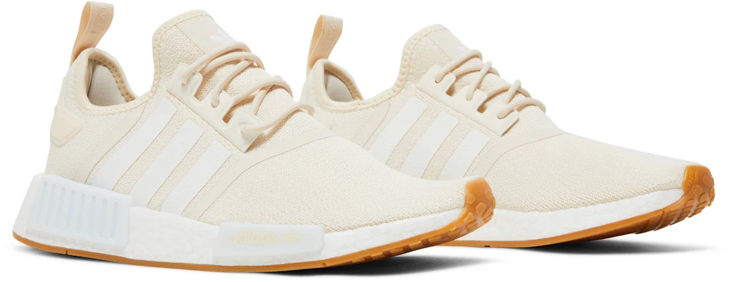 Adidas womens nmd r1 white on sale
