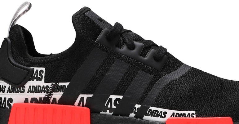 아디다스 NMD_R1 "워드마크 힐 스트라이프 - 블랙 솔라 레드" FX6794 Order 아디다스 NMD_R1 "워드마크 힐 스트라이프 - 블랙 솔라 레드" FX6794