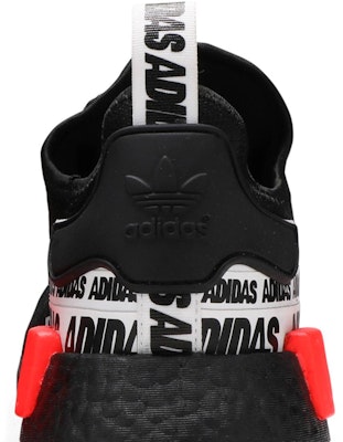 아디다스 NMD_R1 "워드마크 힐 스트라이프 - 블랙 솔라 레드" FX6794 Sizing 아디다스 NMD_R1 "워드마크 힐 스트라이프 - 블랙 솔라 레드" FX6794