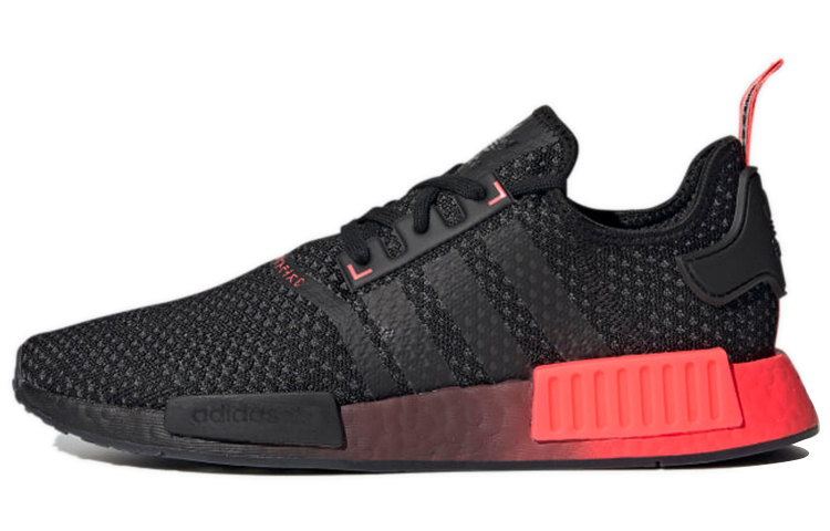 Buy 阿迪达斯 NMD_R1 针织款 '黑色信号粉' FV1738