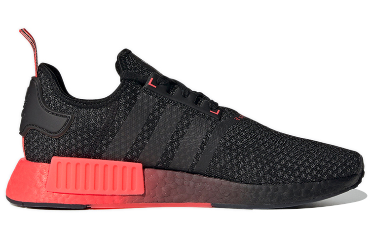 Order 阿迪达斯 NMD_R1 针织款 '黑色信号粉' FV1738