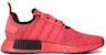adidas NMD_R1 Knit 'Signal Pink' Wanita FV1740