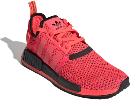 adidas NMD_R1 針織款 'Signal Pink' FV1740 Lookbook adidas NMD_R1 針織款 'Signal Pink' FV1740