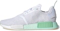 Buy 愛迪達 NMD_R1 編織款 '白粉綠' FV1737