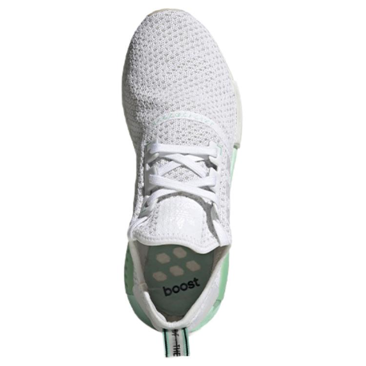 Details for adidas NMD_R1 Knit 'Putih Blush Hijau' FV1737