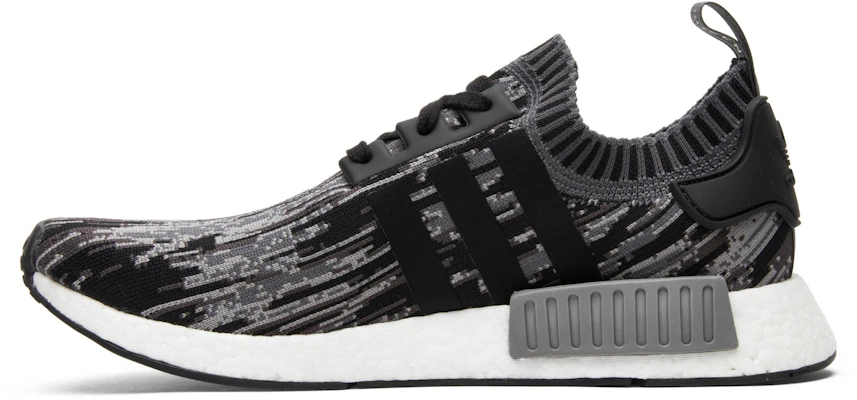 adidas NMD_R1 PK 'Core Black Grey Camo' BZ0223 Lookbook adidas NMD_R1 PK 'Core Black Grey Camo' BZ0223