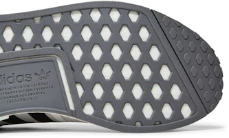 Details for adidas NMD R1 Primeblue 'Blanco Negro Gris' GZ9261