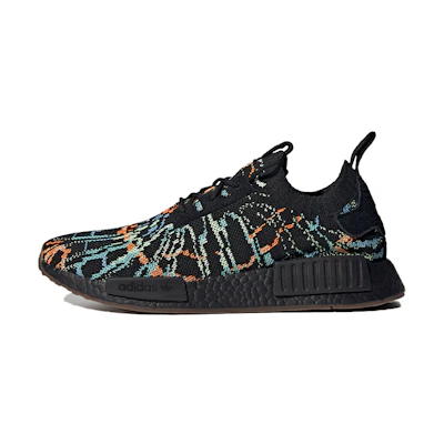 adidas NMD_R1 Primeknit 'Black Glitch'