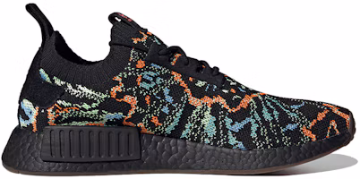 Order 阿迪达斯 NMD_R1 Primeknit '黑色故障' 运动鞋 G57941
