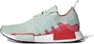 Buy adidas NMD_R1 Primeknit 'Linen Green Scarlet' Hijau Linen & Merah EE5078