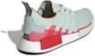 Lookbook adidas NMD_R1 Primeknit 'Linen Green Scarlet' Hijau Linen & Merah EE5078
