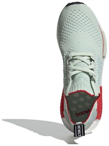 adidas originals NMD_R1 Primeknit 編織 低筒運動休閒鞋 綠紅 Shop adidas originals NMD_R1 Primeknit 編織 低筒運動休閒鞋 綠紅