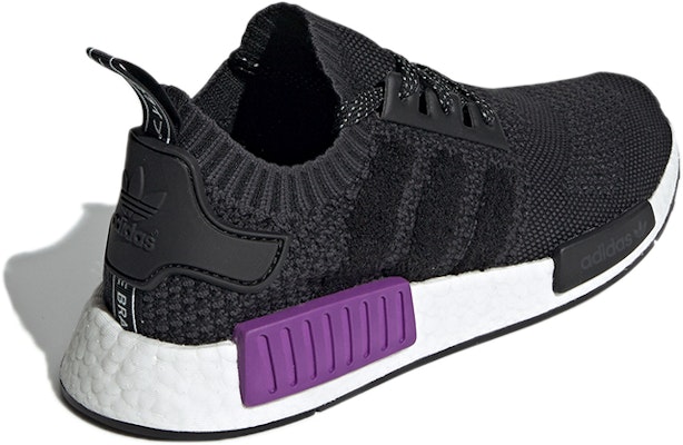 adidas NMD_R1 Primeknit 'OG Knit - Black Purple' G54635 Shop adidas NMD_R1 Primeknit 'OG Knit - Black Purple' G54635