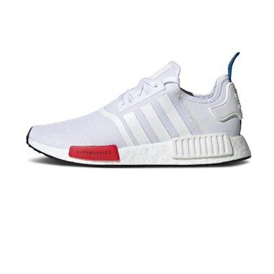 adidas NMD_R1 Primeknit 'White Red Blue'