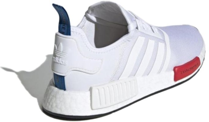 아디다스 NMD_R1 프라임니트 '화이트 레드 블루' FX4291 Shop 아디다스 NMD_R1 프라임니트 '화이트 레드 블루' FX4291