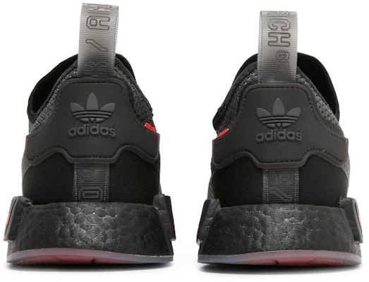 adidas NMD_R1 Spectoo 'Black Solar Red' FZ3204 Details for adidas NMD_R1 Spectoo 'Black Solar Red' FZ3204