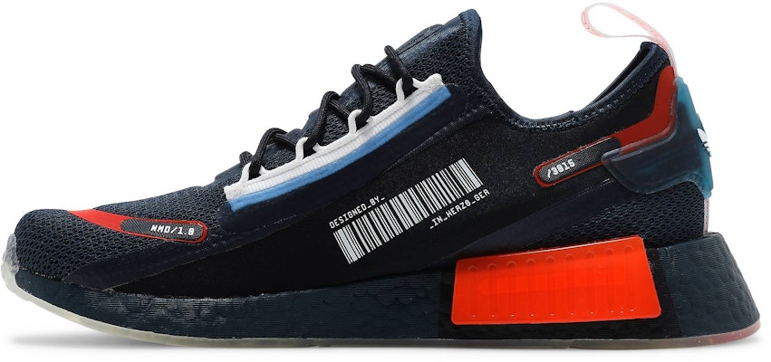 adidas NMD_R1 Spectoo 'Crew Navy Solar Red' GZ9262 Lookbook adidas NMD_R1 Spectoo 'Crew Navy Solar Red' GZ9262