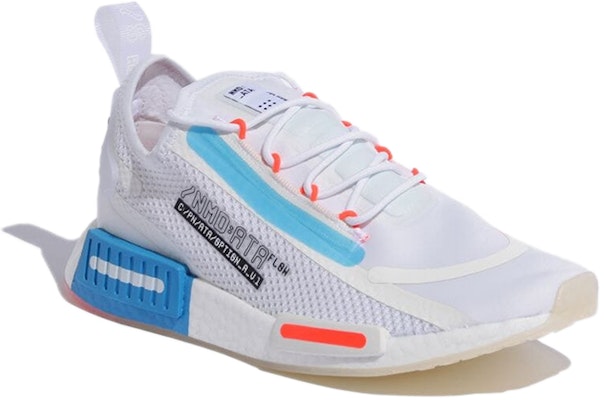 アディダス NMD_R1 スペクトゥー "ホワイト/ショックブルー" FZ3629 Lookbook アディダス NMD_R1 スペクトゥー "ホワイト/ショックブルー" FZ3629