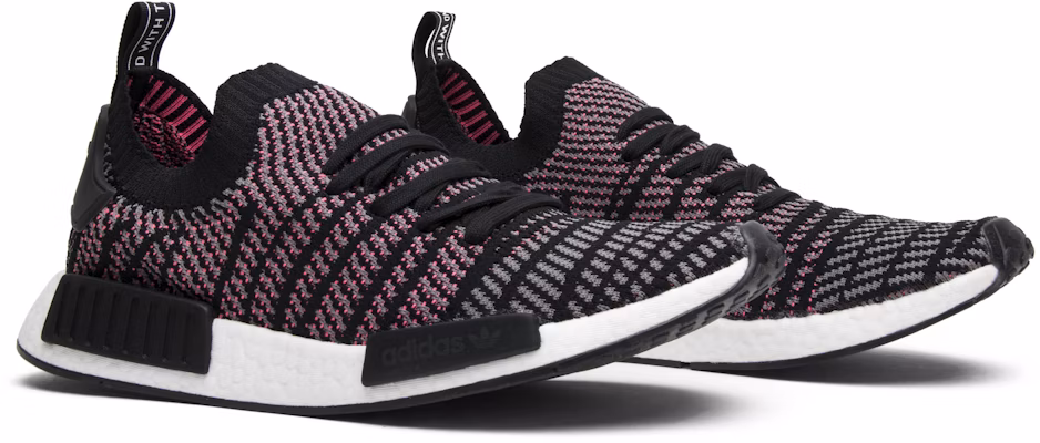 adidas NMD_R1 STLT 'Black Grey Solar Pink' CQ2386 Cheap adidas NMD_R1 STLT 'Black Grey Solar Pink' CQ2386