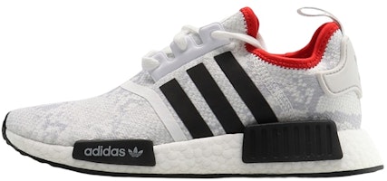 adidas NMD_R1 STLT 'White Black Scarlet' FV3874 adidas NMD_R1 STLT 'White Black Scarlet' FV3874