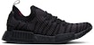 adidas NMD_R1 STLT PK 'Triple Black' CQ2391 - Hitam Pekat