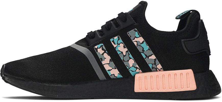adidas NMD_R1 STLT Primeknit 'Aqua Pink Camo' FV3853 Lookbook adidas NMD_R1 STLT Primeknit 'Aqua Pink Camo' FV3853