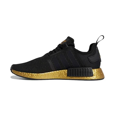 adidas NMD_R1 STLT Primeknit 'Black Gold Metallic'