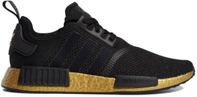 adidas NMD_R1 STLT Primeknit 'Hitam Emas Metalik' FW7572 Order adidas NMD_R1 STLT Primeknit 'Hitam Emas Metalik' FW7572
