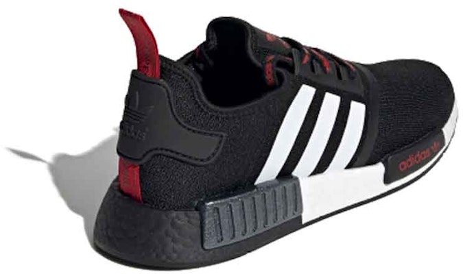 阿迪达斯 NMD_R1 STLT Primeknit '核心黑红' FV2548 Lookbook 阿迪达斯 NMD_R1 STLT Primeknit '核心黑红' FV2548