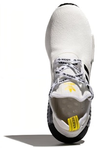 adidas NMD_R1 STLT Primeknit 'Putih Hitam Kuning Terang' FV2549 Shop adidas NMD_R1 STLT Primeknit 'Putih Hitam Kuning Terang' FV2549